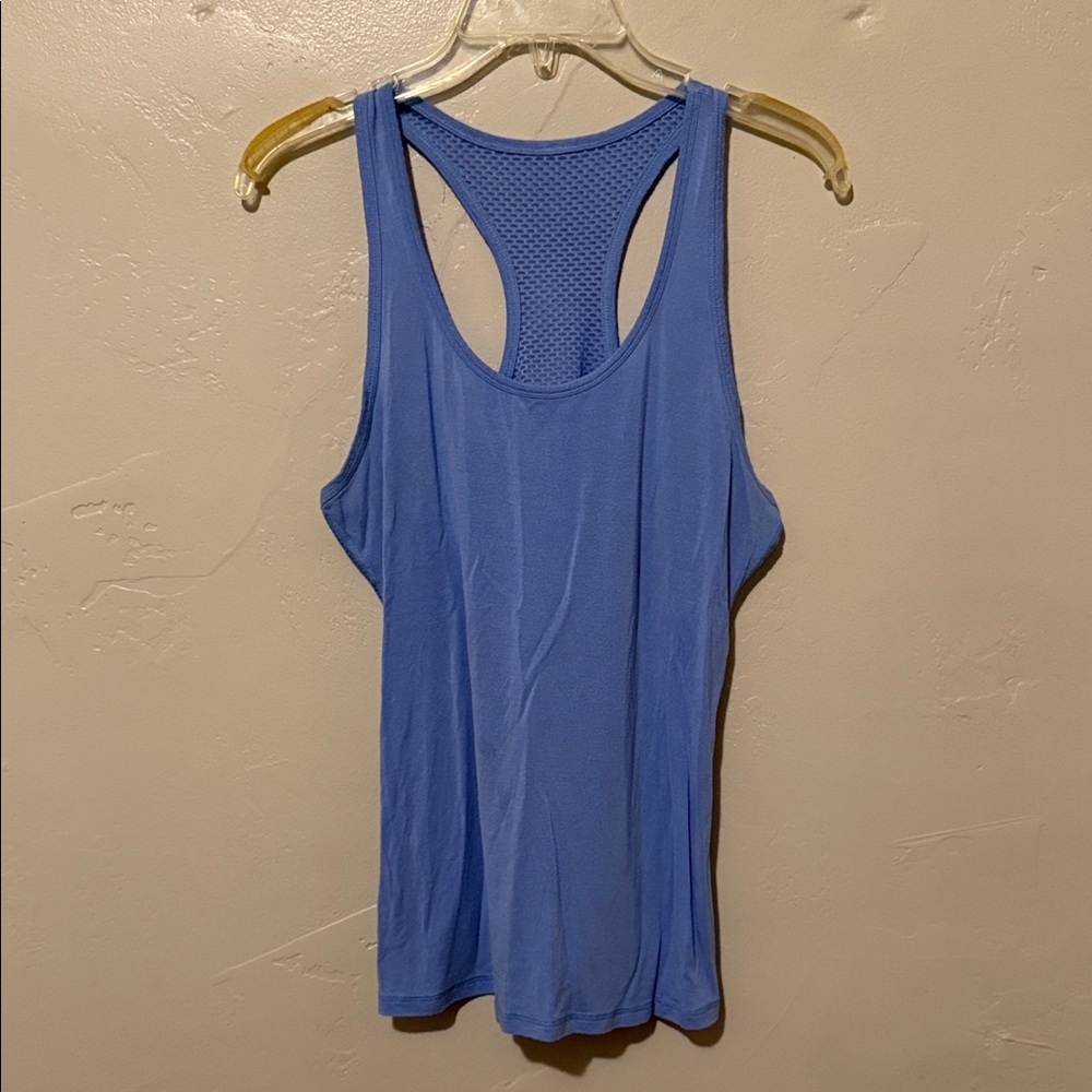 Zyia Active Powder Blue Racerback Tank Top Medium - Picture 1 of 6
